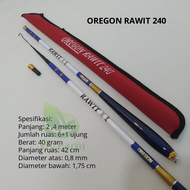 Joran Tegek Kolong Oregon Rawit 150 180 210 240 270 300 360 450 Action Medium Ruas Ros Pendek Mater