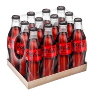 Coca Cola โค้ก น้ำอัดลม สูตรไม่มีน้ำตาล ขนาด 250 มล. แพ็ค 12 ขวด