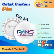 Print Custom 44 Pin Pins 44mm Pin/s PIN PINS BROOCH PIN/S SOUVENIR PIN/S SCHOOL PIN/S Custom PIN/S P