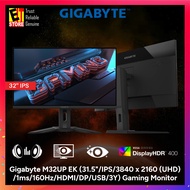 GIGABYTE MONITOR M32UP GAMING 32" UHD 4K 1ms 160Hz/ AMD FREE SYNC/KVM /SPEAKER BUILTIN/HEIGHT ADJUST