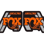 Decal sticker shock fox34 fork MTB