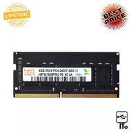 RAM DDR4(2400, NB) 4GB HYNIX 8 CHIP ประกัน LT. แรมโน๊ตบุ๊ค ram notebook เเรม หน่วยความจำ RAM DDR ram