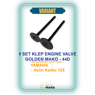 Golden Mako Payung Klep Valve SET Nmax Aerox Lexi 155 New Connected Alpha Turbo B65 B6H