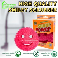 Multipurpose Smiley Magic Cleaning Sponge Scrubber Sponge Srubby Sponge Kitchen Sponge