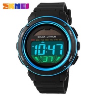 SKMEI Brand Digital Watch Outdoor Sports 50M Water Resistant Watches Men Solar Power Military Waterp