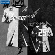 Retro Collar Football Jersey Virus Jersey Collar Lightning Dragon Japanese Unisex Retro Collar Polo Shirt Jersey Virus Short Sleeve Football Jersey Baju Viral