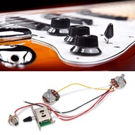 [szxmkj2lp] Electric Guitar Wiring Harness Prewired  Way Toggle Switch 500K Pots 1T1V