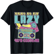 This Is My Lazy 90s Costume Retro 90s Music CD Nineties T-Shirt
