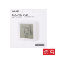 Miniso Official Square LCD Alarm Clock