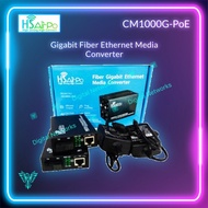 HSAIRPO CM1000G-PoE Media Converter FO Gigabit CM1000G PoE