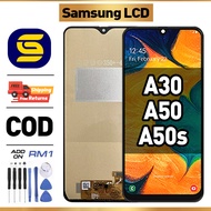 LCD For SAMSUNG A30/ A50/ A50s Compatible For Glass Original Touch Screen Digitizer
