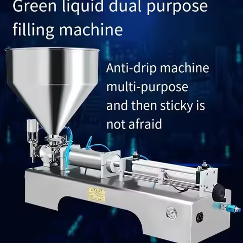 2025 New Semi-Automatic Peanut Butter Viscous Liquid Yogurt Jam Sauce Honey Filling Machine Tomato P