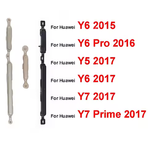 On OFF Power Volume For Huawei Y5 Y6 Y7 Prime Pro 2015 2016 2017 Power Volume Side Button Keys Repla
