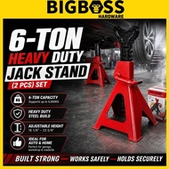 3/6 Ton Heavy Duty Jack Stand WithSafety Lock Car Jack Jack Kereta Jek Kereta
