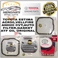 ORIGINAL 💯% TOYOTA ESTIMA ACR50 CVT, VELLFIRE ANH20 CVT,WISH ZGE20 2.0 CVT AUTO FILTER,AUTO FILTER G