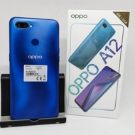 Hp Oppo A12 Ram 3/32gb Second original resmi oppo lengkap fullset