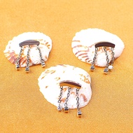 Ear Piercing Jewelry Safe Titanium ASTM F136 Body Piercing Jewelry With three pendants