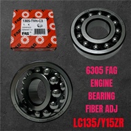 LC135/Y15ZR/16ZR FAG 6305 CRANK SHAFT OPEN FIBER BEARING SET (2 PCS)