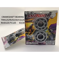 Showar Crankshaft Bearing TMX125/RUSI150/CG125/RUSI125/TC125 63/28