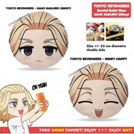 Bantal Bulat Anime Tokyo Revengers : Sano Manjiro Mikey Tokyo Manji