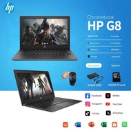 HP G8 EE Chromebook/up to 320GB HDD/4GB RAM/32GB RAM/Murah laptop suitable for study, work, and game