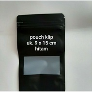 Pouch clip size 9 x 15cm | Black Black