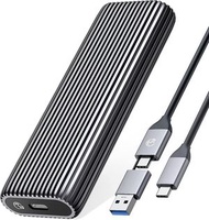 ORICO 鋁製 USB3.1 Gen2 10Gbps M.2 M 鍵 NVME 固態硬碟盒 原裝行貨 二年保用 [AM2C3-G2]