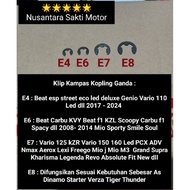 Circlip clip clip e4 e6 e7 e8 double clutch clutch lining f1 eco carburetorBEAT genio leddeluxe vari