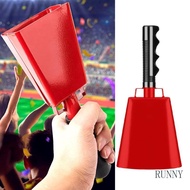 RUNNY Decorative Iron Cowbells Clear Sound Projection Team Cheer Parades Competitions
