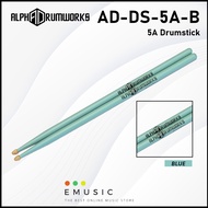 Alpha Drumworks 5A Blue Drumstick | Emusic