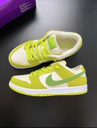 ❤️原盒正貨 Nike Dunk SB Low SB Pro “Sour Apple” 青蘋果 潮流復古 防滑耐磨 低幫板鞋 男女同款 米綠