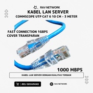 GIGABYTE CAT 6 COMMSCOPE UTP LAN CABLE 30 CM TO 5 METERS GIGABYTE READY TO USE