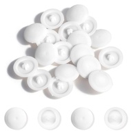 150 Keping Penutup Skru, Penutup Skru 12mm Putih Tahan Air, Penutup Skru Plastik Hiasan untuk Skru S