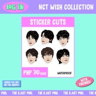 NCT WISH 'LOG IN' - STICKER CUT SET