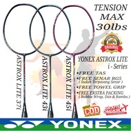 [ ORIGINAL ] Yonex i - Series ASTROX LITE 37i 43i 45i Badminton Racket 100% Original Strings Include