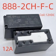 Household Relay 888-2CH-F-C 12V 8 Pins 12A