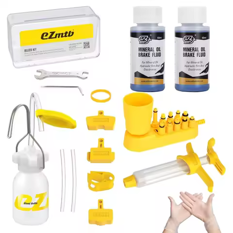 1-3Pcs 60Ml Mineral Oil and Bike Brake Bleed Kit for Magura Hydraulic Disc Brakes,for Magura MTB Roa