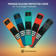 Silicone Remote Controller Case Smart TV Protective Cover Sleeve for TCL RC813 FMB1/RC923 FMB3/RC902