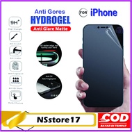 Anti-Scratch HYDROGEL ANTI-GLARE MATTE iphone SE 2016 SE 2020 SE 2022 SE 2025 JellyScreen Protector