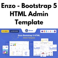 ENZO - BOOTSTRAP 5,ANGULAR, REACT, VUE JS & ASP.NET ADMIN DASHBOARD TEMPLATE
