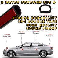 MESIN Car Door Damper Rubber Model D Universal 3m Engine Door Damper
