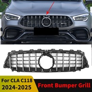 Sport Front Grid Inlet Grille Bumper Grill Tuning Accessories For Mercedes Benz CLA C118 X118 W118 2