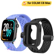 COLMI C8 Max case Screen protector COLMI C8 Max  strap Silicone strap COLMI C8 Max Smart Watch strap