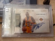 2010 National Treasures Kobe Bryant AUTO /99 All NBA Signatures - BGS 8.5