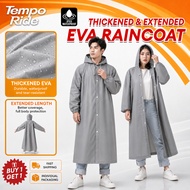 AENXRD EVA Transparent Raincoat Lightweight Waterproof Kapote Hooded Poncho for Adults Men Women