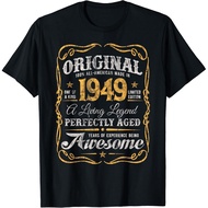 Vintage Born In 1949 Classic 75Th Birthday Gift Unisex T-Shirt
