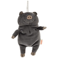 Shinada Global Mochi Series Mochibuta Agu Kurobuta (mini) Plush Toy Pig Animal MOBT-0100B