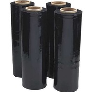 Black Hand Pallet Shrink Stretch Film Wrap Opaque Film Plastic Stretch Film 50" Wide x 380meter