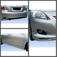 Toyota Vios 2nd Generation 2008 Toms Skirting Body Kit PU Ready Stock