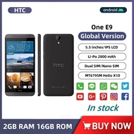 HTC One E9 Octa Core 5.5 นิ้ว 2GB RAM 16GB ROM 2.0GHz MTK6795 13MP กล้องหลัง 2800mAh โทรศัพท์มือถือ Android
